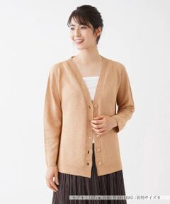 Leilian / レリアン カーディガン・ボレロ | Vネックカーディガン