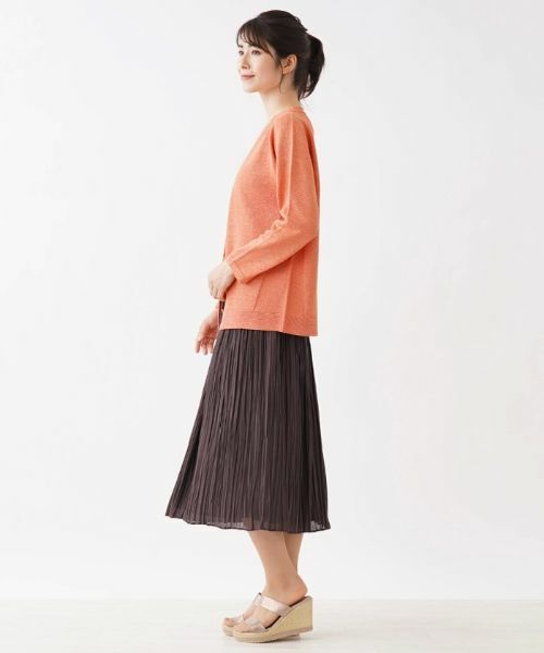 Leilian / レリアン カーディガン・ボレロ | Vネックカーディガン | 詳細2