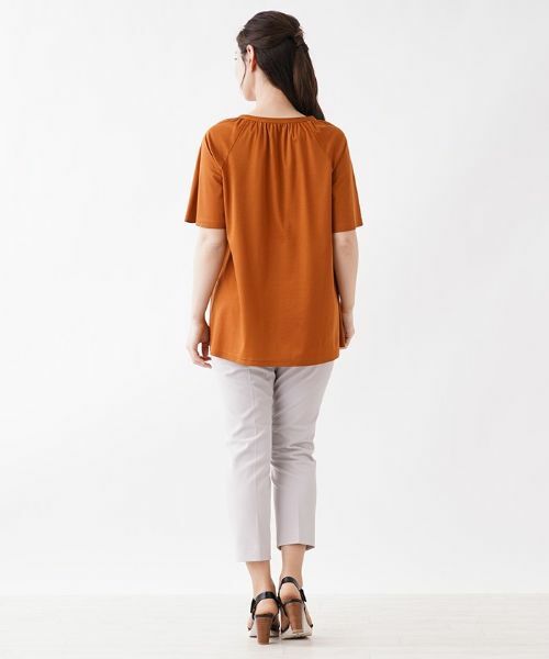 Leilian / レリアン カットソー | フレアライン半袖カットソー【Leilian：EZUMI】 | 詳細3