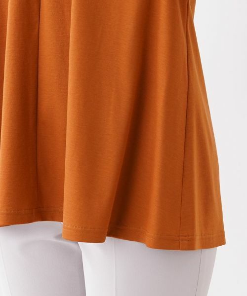 Leilian / レリアン カットソー | フレアライン半袖カットソー【Leilian：EZUMI】 | 詳細9