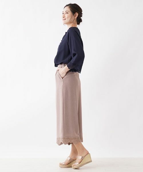 Leilian / レリアン その他パンツ | キュロットパンツ【Leilian:EZUMI】 | 詳細2