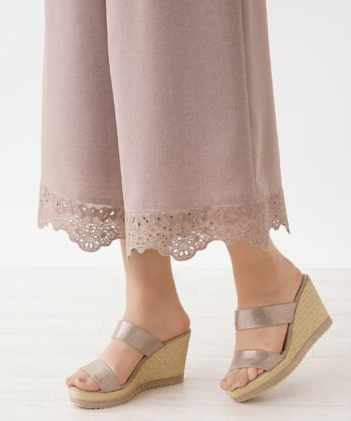 Leilian / レリアン その他パンツ | キュロットパンツ【Leilian:EZUMI】 | 詳細9