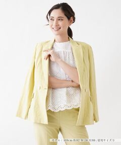 Leilian / レリアン テーラードジャケット | リネンジャケット