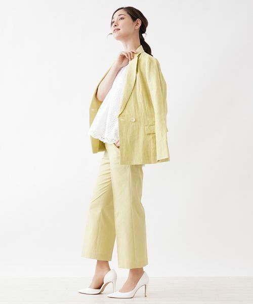 Leilian / レリアン テーラードジャケット | リネンジャケット | 詳細2