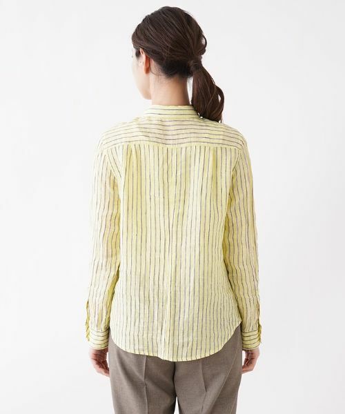 Leilian / レリアン シャツ・ブラウス | 洗える麻ブラウス | 詳細6