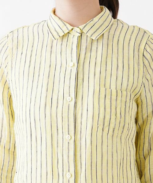 Leilian / レリアン シャツ・ブラウス | 洗える麻ブラウス | 詳細7