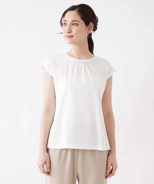 Leilian / レリアン カットソー | フレンチスリーブカットソー | 詳細4
