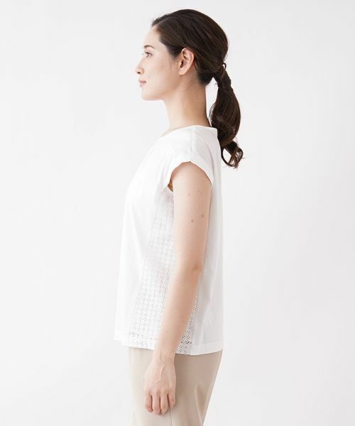 Leilian / レリアン カットソー | フレンチスリーブカットソー | 詳細5