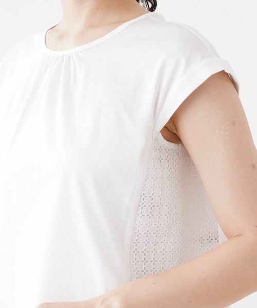 Leilian / レリアン カットソー | フレンチスリーブカットソー | 詳細8