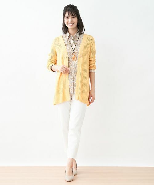 Leilian / レリアン カーディガン・ボレロ | Vネックカーディガン【Leilian the week】 | 詳細1