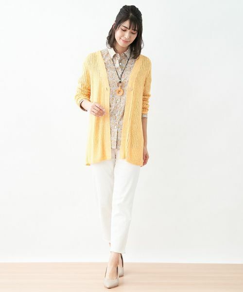 Leilian / レリアン カーディガン・ボレロ | Vネックカーディガン【Leilian the week】 | 詳細10