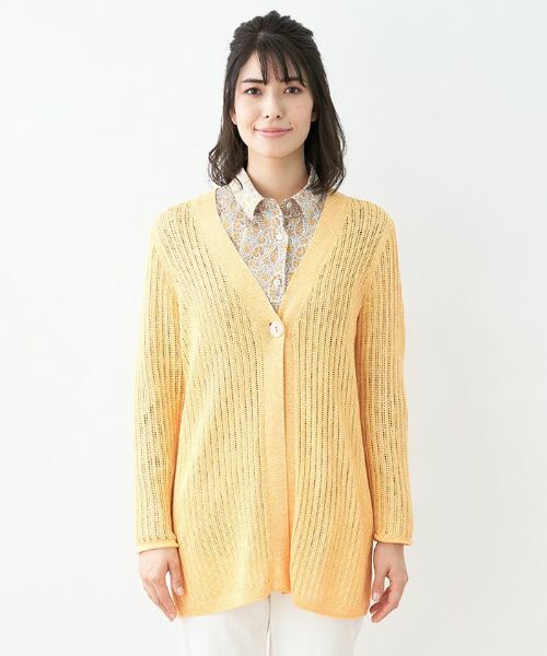 Leilian / レリアン カーディガン・ボレロ | Vネックカーディガン【Leilian the week】 | 詳細3