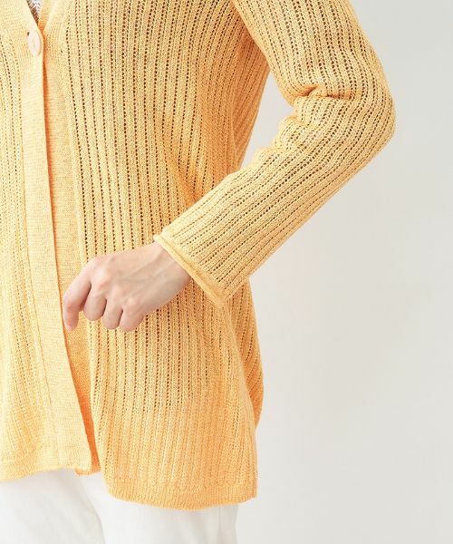 Leilian / レリアン カーディガン・ボレロ | Vネックカーディガン【Leilian the week】 | 詳細7