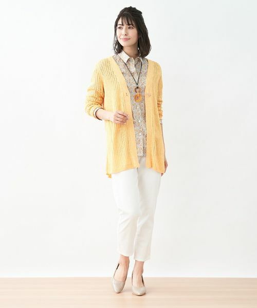 Leilian / レリアン カーディガン・ボレロ | Vネックカーディガン【Leilian the week】 | 詳細9