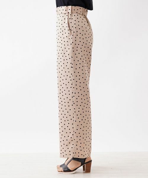 Leilian / レリアン その他パンツ | プリントセミワイドパンツ【my perfect wardrobe】 | 詳細5