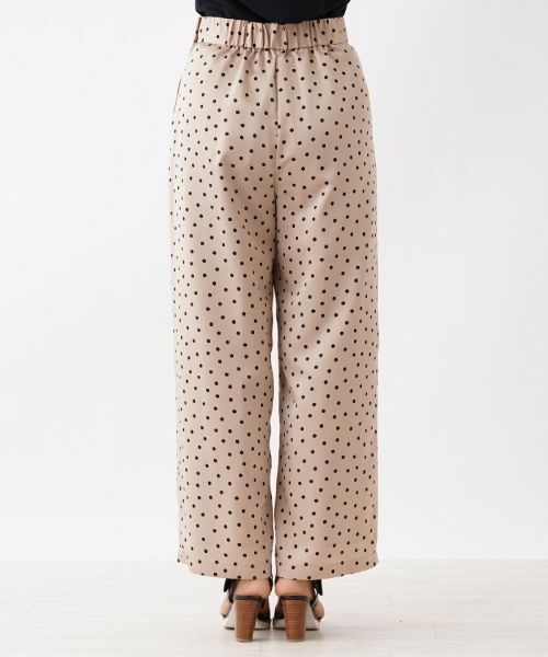 Leilian / レリアン その他パンツ | プリントセミワイドパンツ【my perfect wardrobe】 | 詳細6