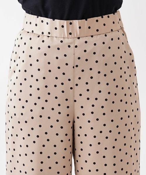 Leilian / レリアン その他パンツ | プリントセミワイドパンツ【my perfect wardrobe】 | 詳細7