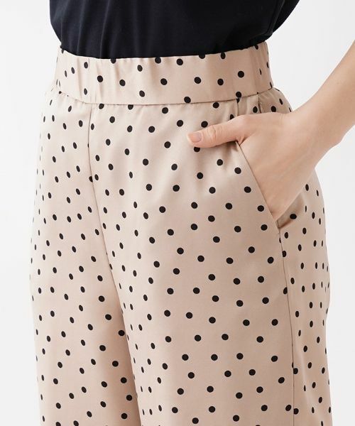 Leilian / レリアン その他パンツ | プリントセミワイドパンツ【my perfect wardrobe】 | 詳細8