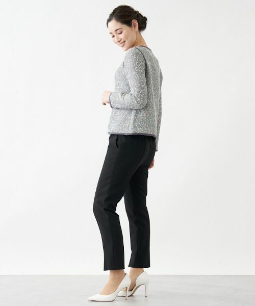 Leilian / レリアン テーラードジャケット | パイピングジャケット | 詳細1