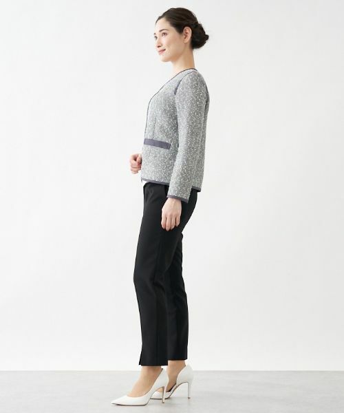 Leilian / レリアン テーラードジャケット | パイピングジャケット | 詳細3