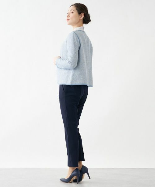 Leilian / レリアン テーラードジャケット | パイピングジャケット | 詳細4