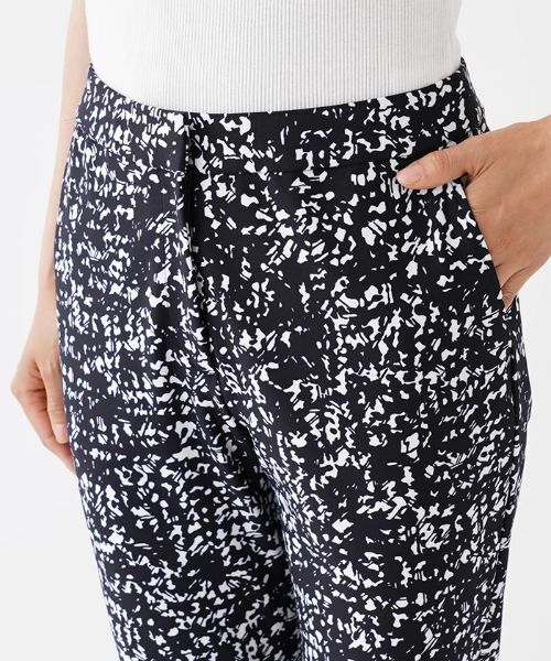 Leilian / レリアン その他パンツ | モザイク柄アンクル丈スリムパンツ | 詳細7