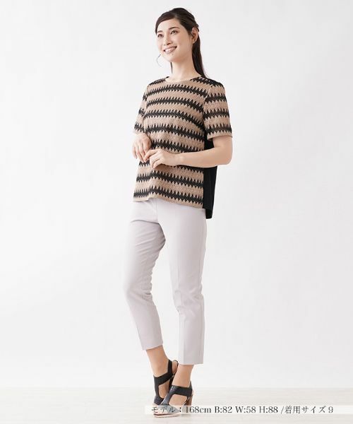 Leilian / レリアン シャツ・ブラウス | デザインニットプルオーバ | 詳細1