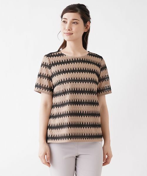 Leilian / レリアン シャツ・ブラウス | デザインニットプルオーバ | 詳細4