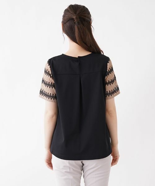 Leilian / レリアン シャツ・ブラウス | デザインニットプルオーバ | 詳細6