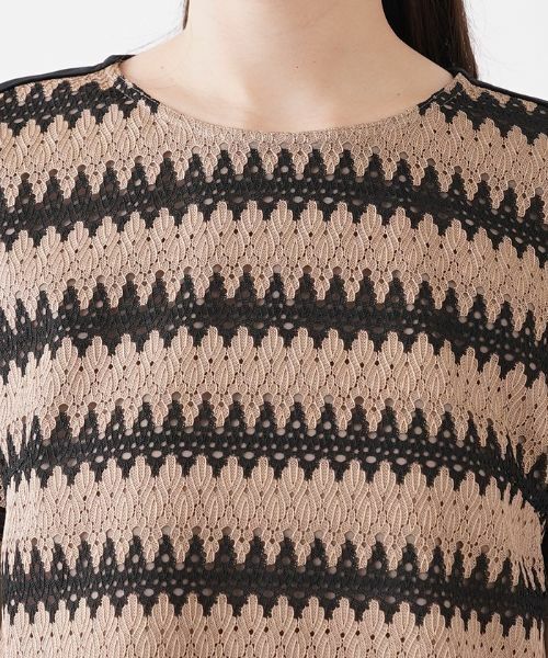 Leilian / レリアン シャツ・ブラウス | デザインニットプルオーバ | 詳細7