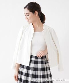 Leilian / レリアン その他アウター | ジップアップブルゾン