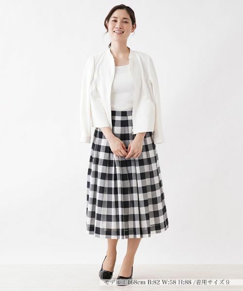 Leilian / レリアン その他アウター | ジップアップブルゾン | 詳細1