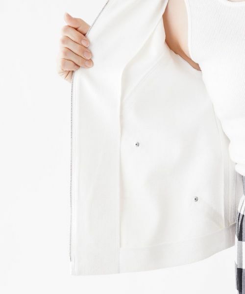 Leilian / レリアン その他アウター | ジップアップブルゾン | 詳細10