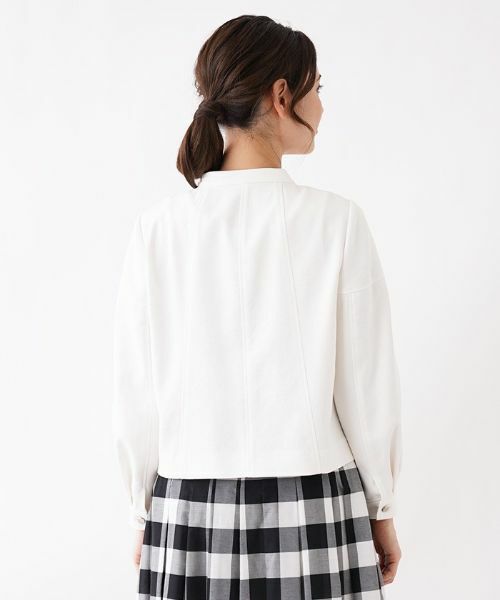 Leilian / レリアン その他アウター | ジップアップブルゾン | 詳細6