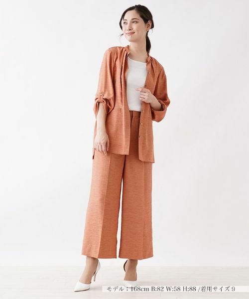 Leilian / レリアン シャツ・ブラウス | バンドカラーブラウス | 詳細1