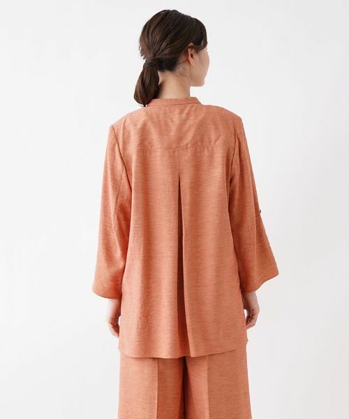 Leilian / レリアン シャツ・ブラウス | バンドカラーブラウス | 詳細6