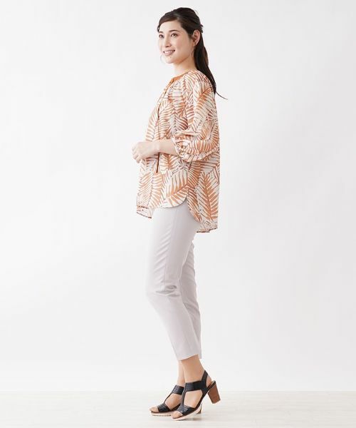 Leilian / レリアン シャツ・ブラウス | ボタニカルプリントブラウス | 詳細2
