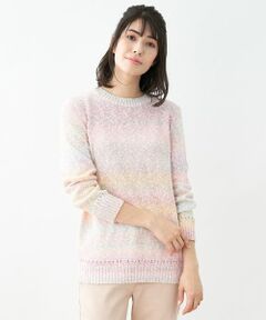 Leilian / レリアン ニット・セーター | カラーボーダーニット【Leilian the week】