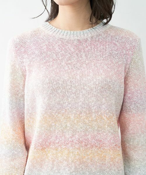 Leilian / レリアン ニット・セーター | カラーボーダーニット【Leilian the week】 | 詳細5