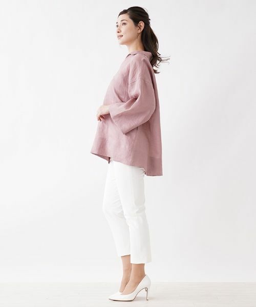 Leilian / レリアン その他パンツ | アンクル丈ホワイトテーパードパンツ | 詳細2