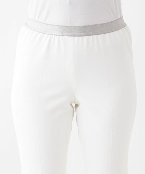 Leilian / レリアン その他パンツ | アンクル丈ホワイトテーパードパンツ | 詳細7