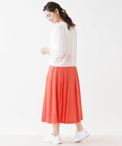 Leilian / レリアン ミニ・ひざ丈スカート | ミモレ丈プリーツスカート【my perfect wardrobe】 | 詳細3