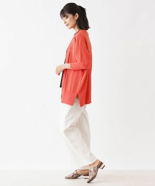Leilian / レリアン カーディガン・ボレロ | ドロップショルダーカーディガン【my perfect wardrobe】 | 詳細2
