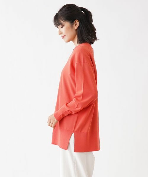 Leilian / レリアン カーディガン・ボレロ | ドロップショルダーカーディガン【my perfect wardrobe】 | 詳細5