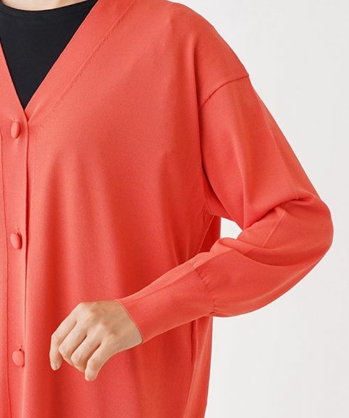 Leilian / レリアン カーディガン・ボレロ | ドロップショルダーカーディガン【my perfect wardrobe】 | 詳細8