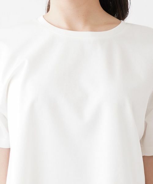 Leilian / レリアン カットソー | 前後切り替えクルーネックカットソー【my perfect wardrobe】 | 詳細7