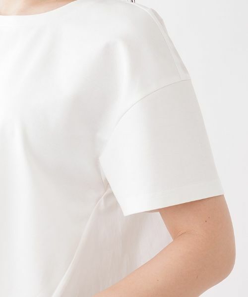 Leilian / レリアン カットソー | 前後切り替えクルーネックカットソー【my perfect wardrobe】 | 詳細8