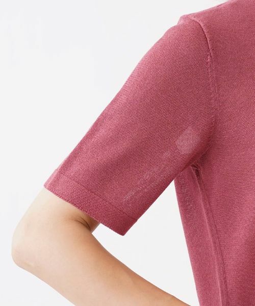 Leilian / レリアン ニット・セーター | 杢調クルーネックカットソー | 詳細8