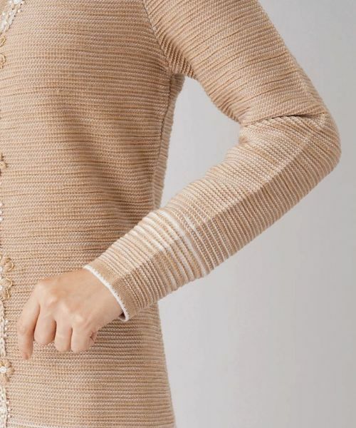 Leilian / レリアン カーディガン・ボレロ | 【ONOFF使える】フラワービジューカーディガン【CORSINI & PROTI】 | 詳細15