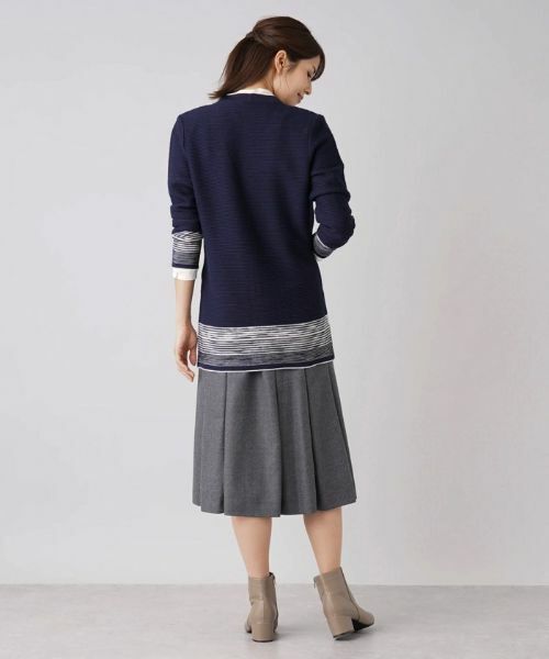 Leilian / レリアン カーディガン・ボレロ | 【ONOFF使える】フラワービジューカーディガン【CORSINI & PROTI】 | 詳細6